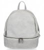 BEE BAG Modny Plecaczek Damski Dolly Jasno Szary